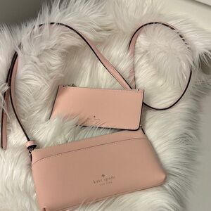 Kate Spade Blush Crossbody Bag Set
